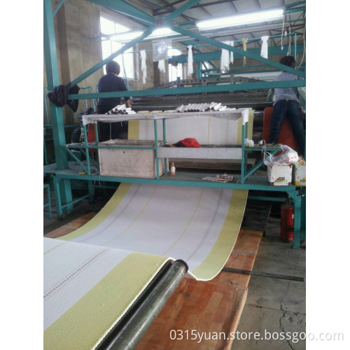 Corrugated paper belt